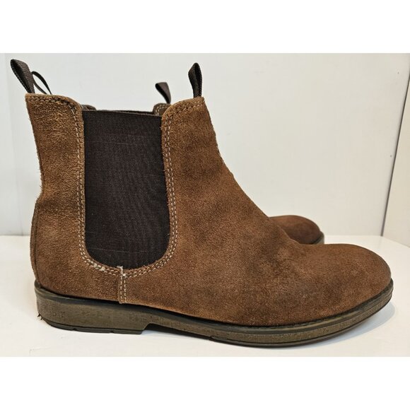 Clarks Clarkdale Hall Brown Suede Men Slip On Chelsea Boots Size 10 M - Picture 2 of 10